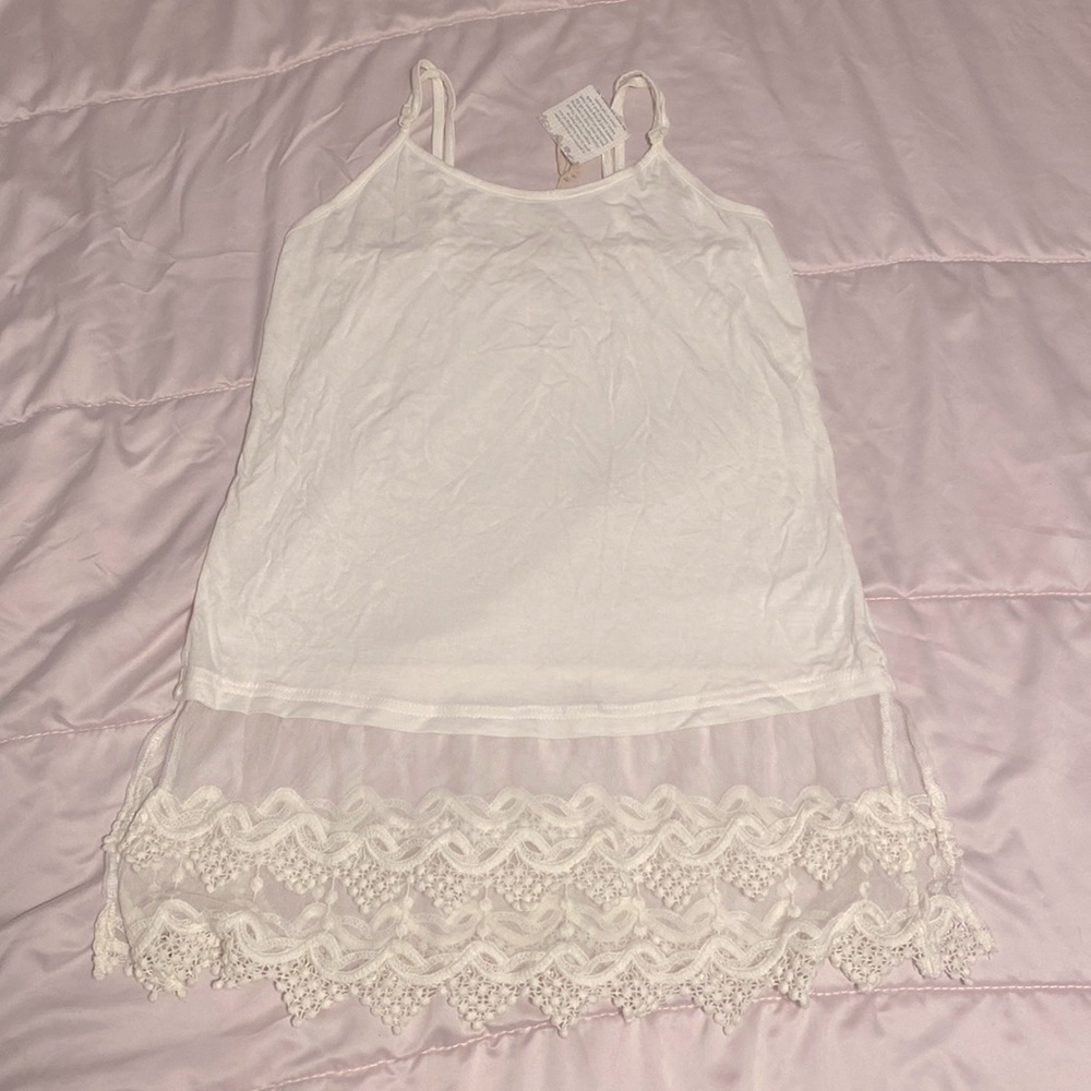 Grace and Lace, Small top, White